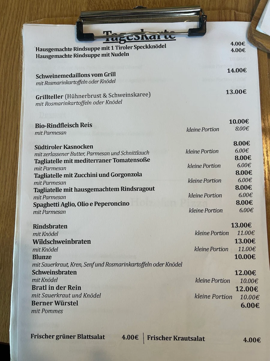 Speisekarte photo 1