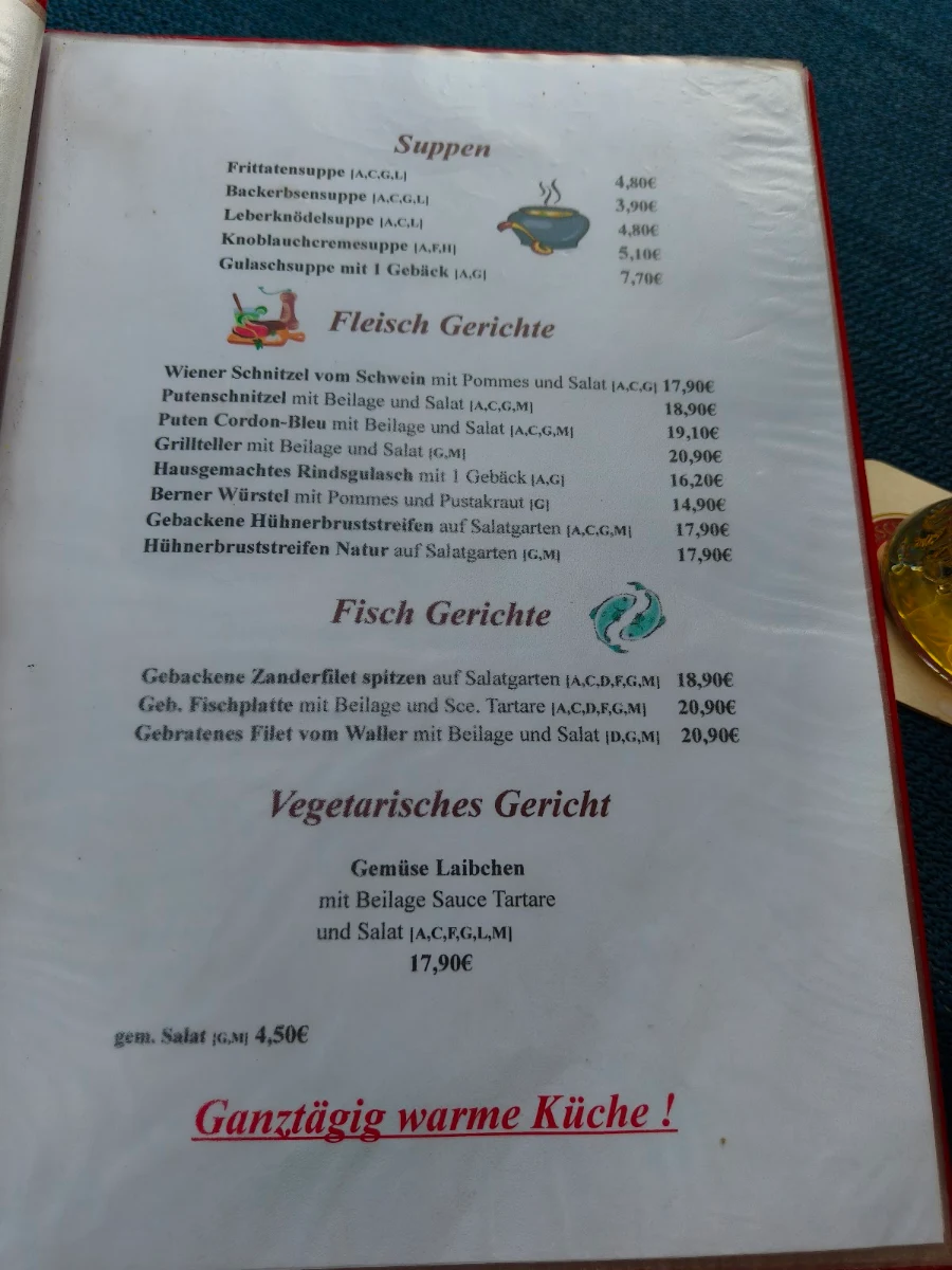 Speisekarte photo 1