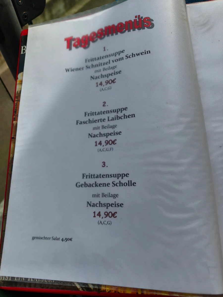Speisekarte photo 6