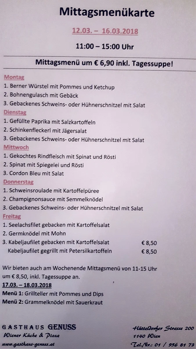 Speisekarte photo 10