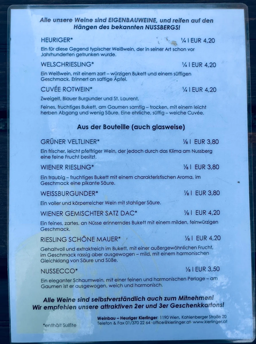 Speisekarte photo 1