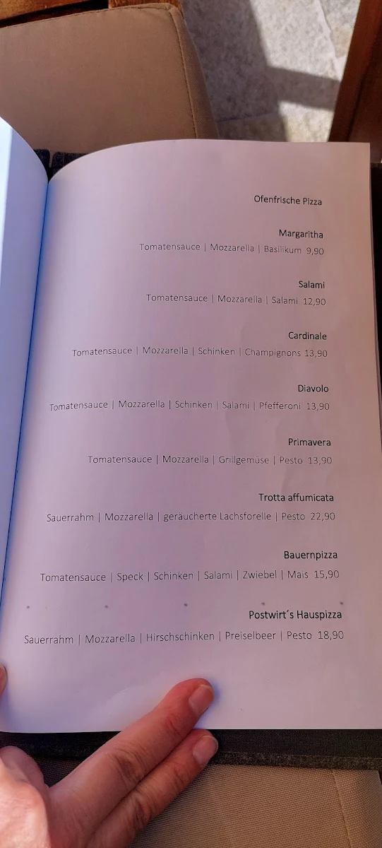 Speisekarte photo 3