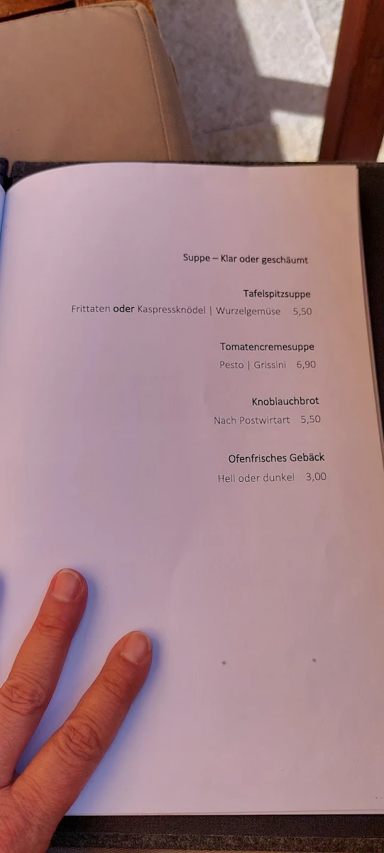Speisekarte photo 4