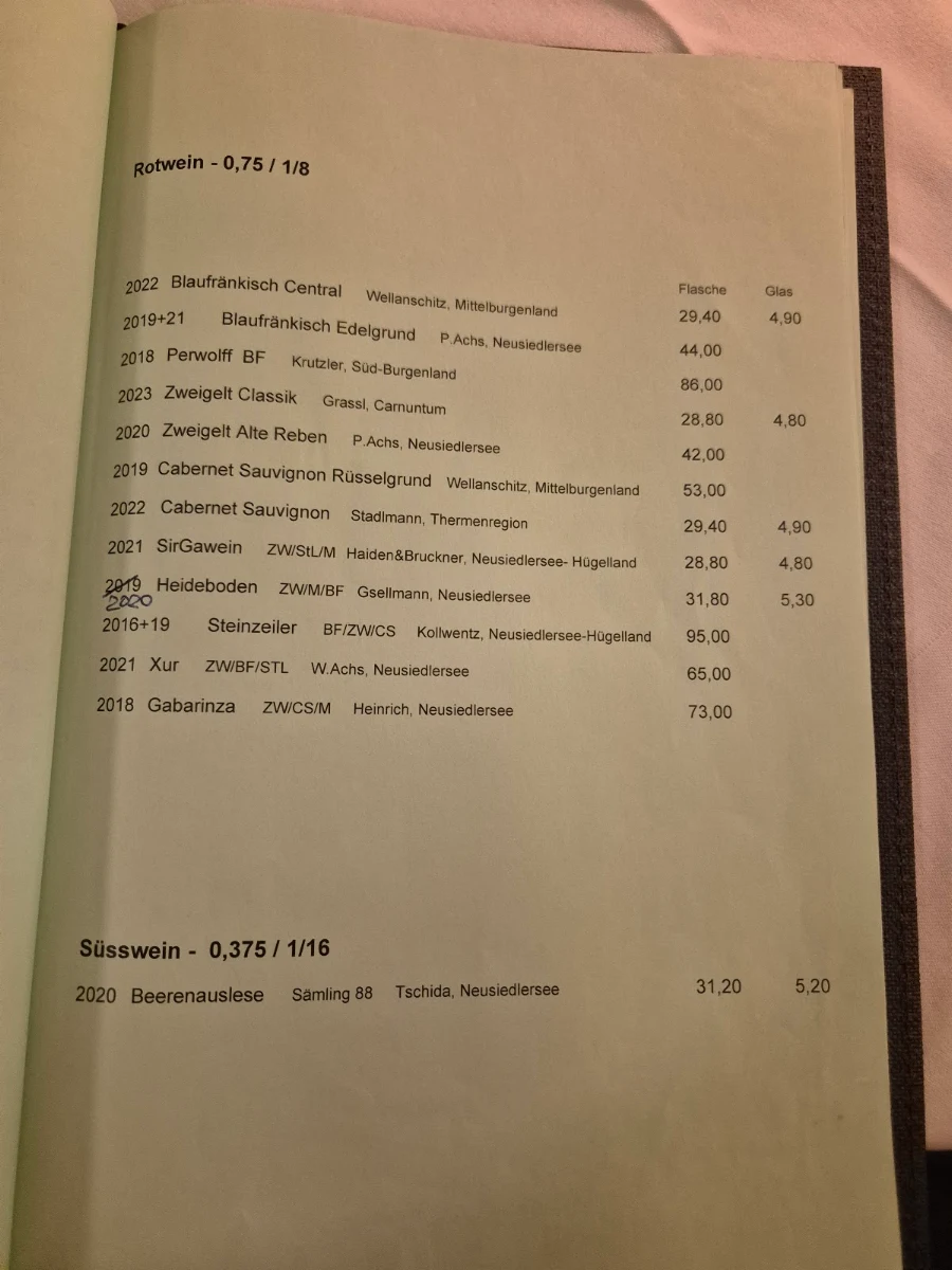Speisekarte photo 4