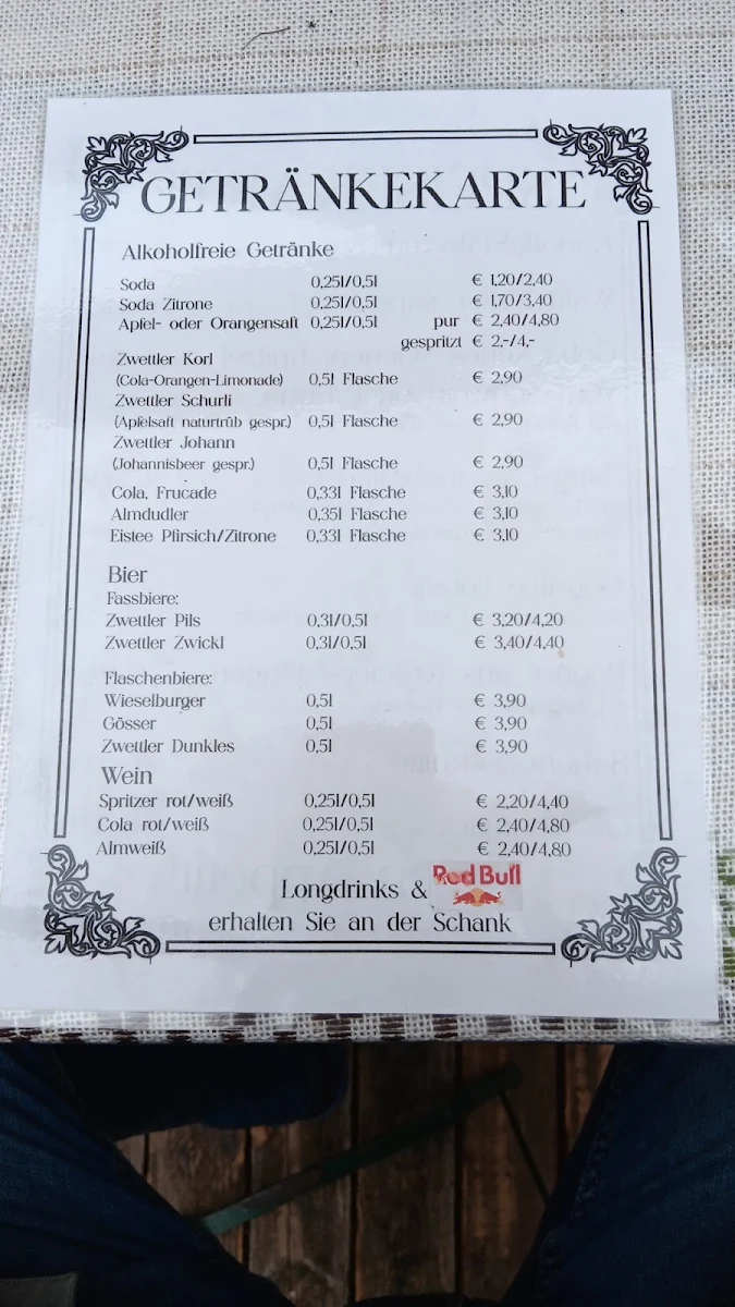 Speisekarte photo 1