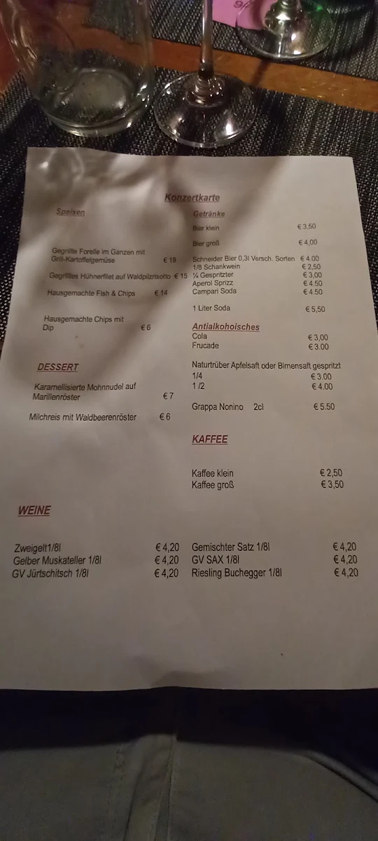 Speisekarte photo 3