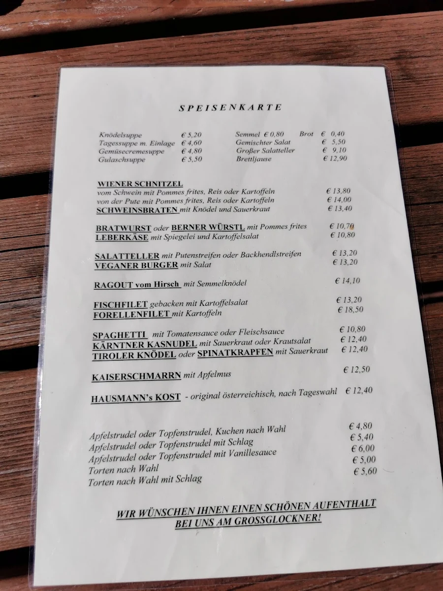 Speisekarte photo 9