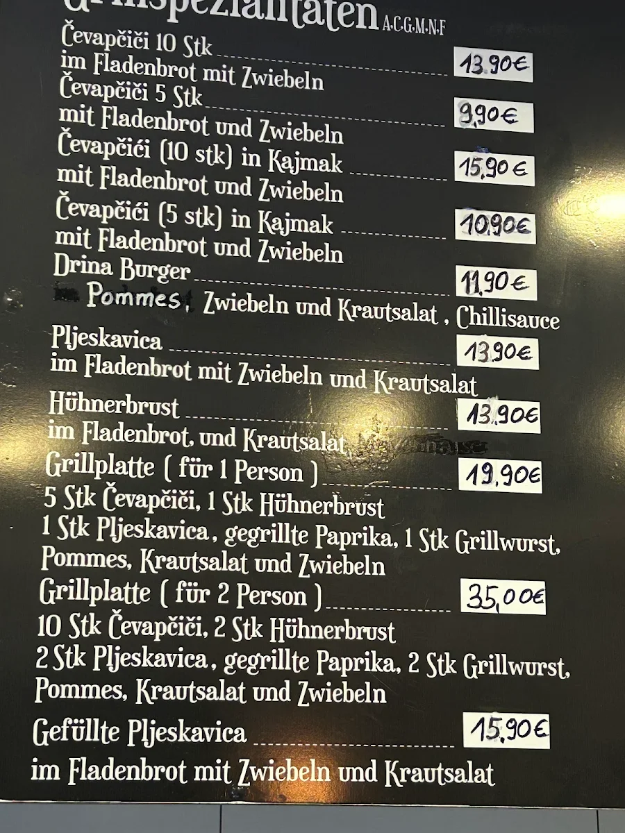 Speisekarte photo 1