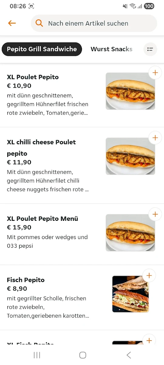 Speisekarte photo 5