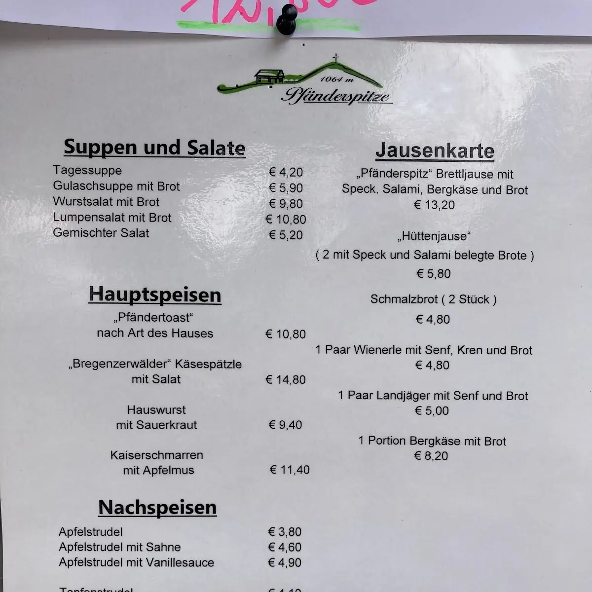 Speisekarte photo 8
