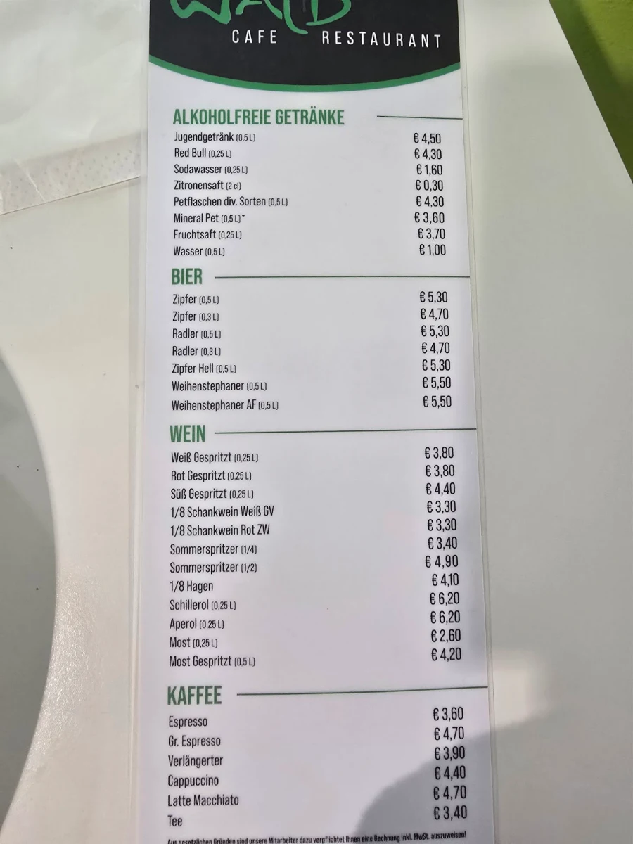 Speisekarte photo 2