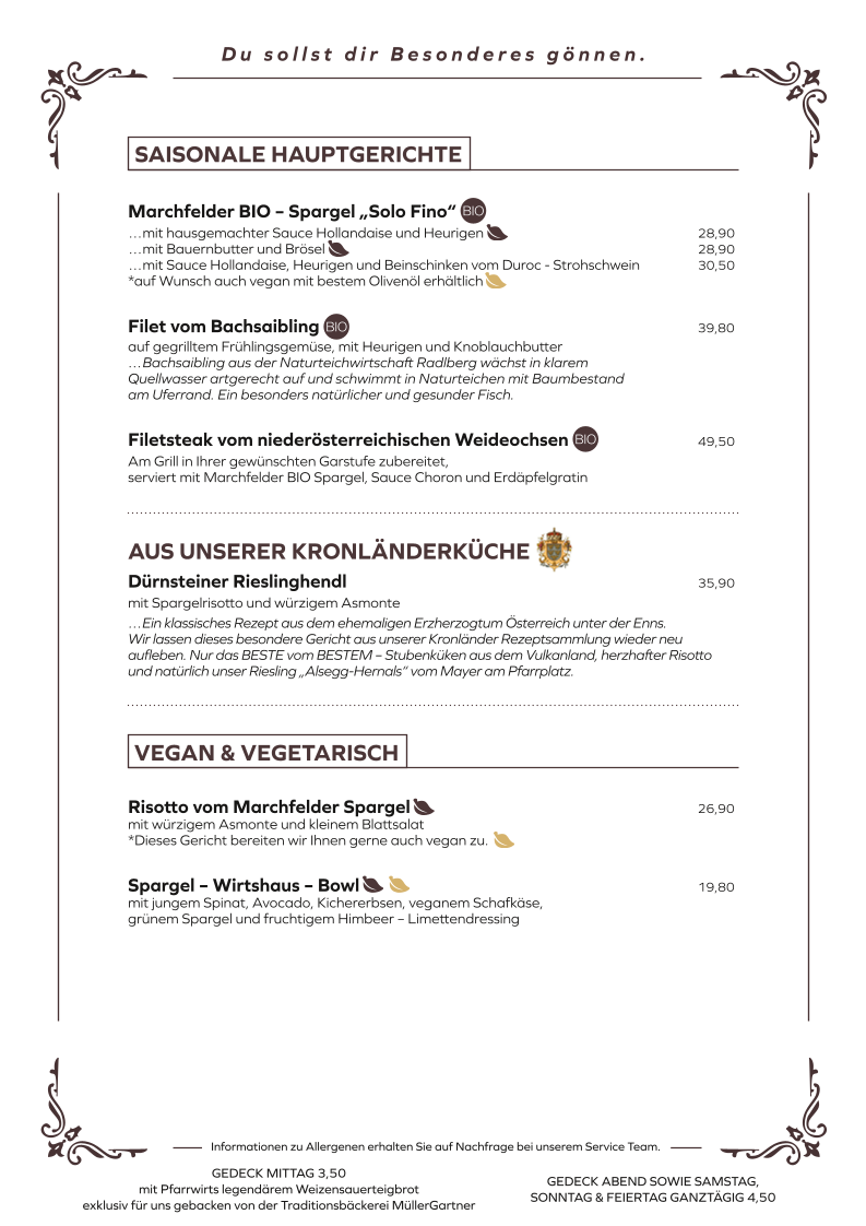 Speisekarte photo 6
