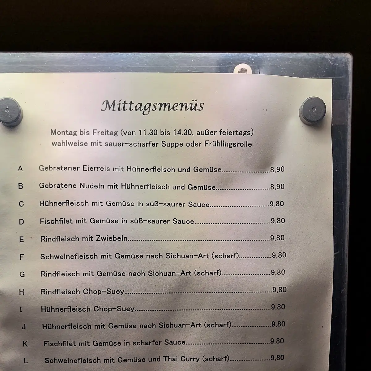 Speisekarte photo 6