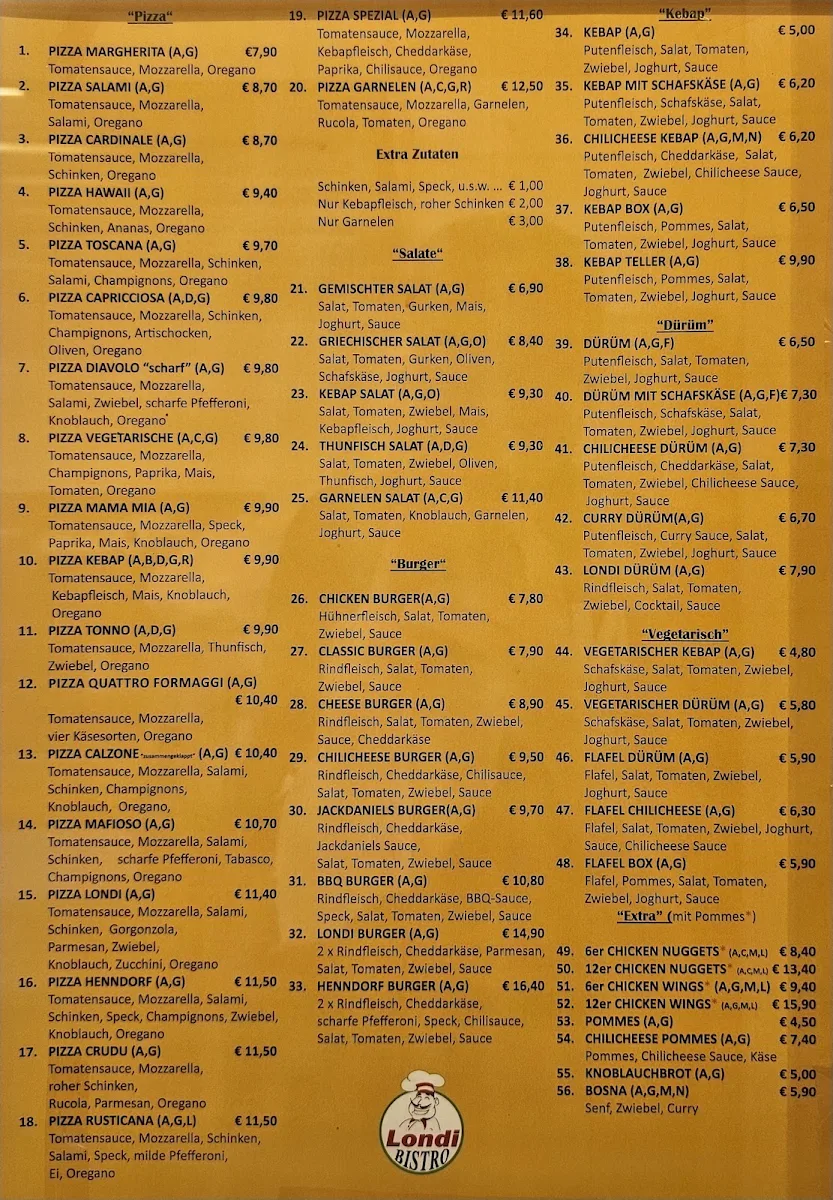 Speisekarte photo 1