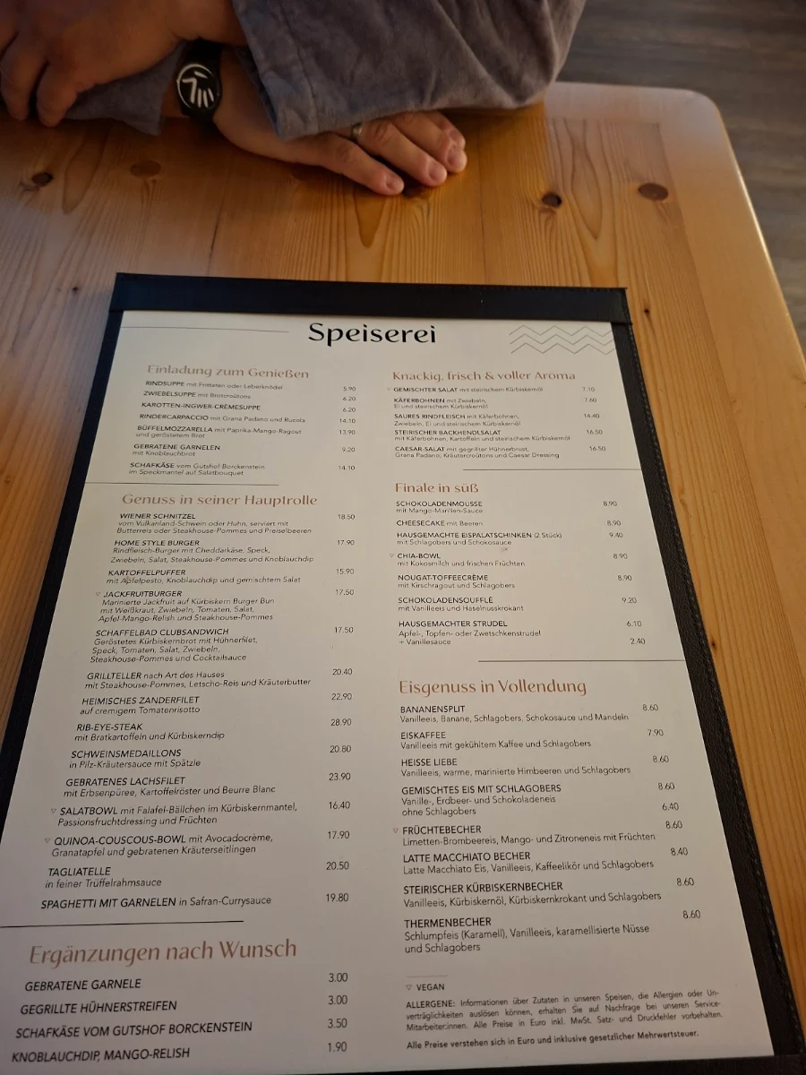 Speisekarte photo 1
