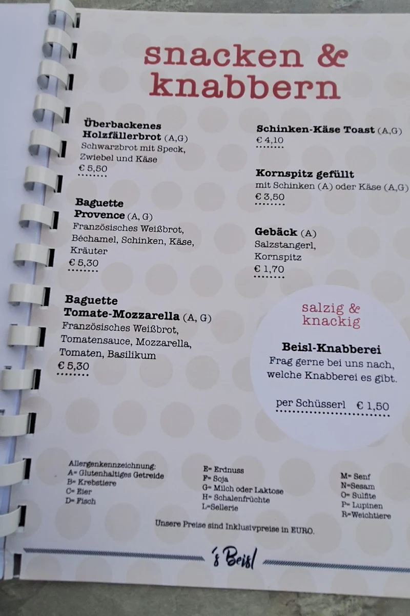 Speisekarte photo 3