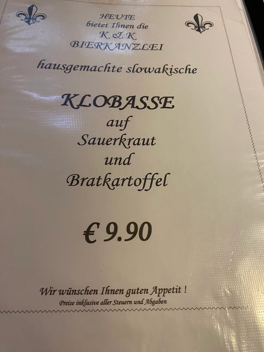 Speisekarte photo 1