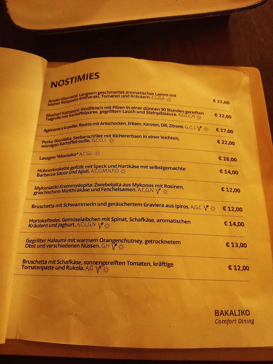 Speisekarte photo 3