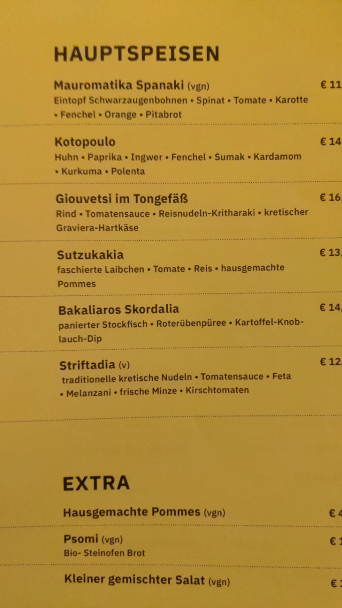 Speisekarte photo 4