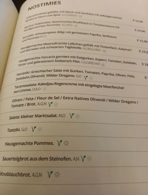 Speisekarte photo 6