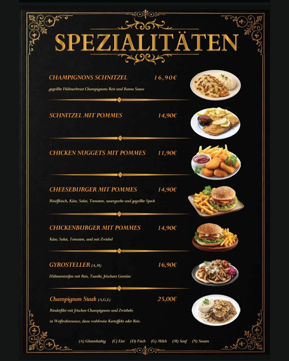 Speisekarte photo 5