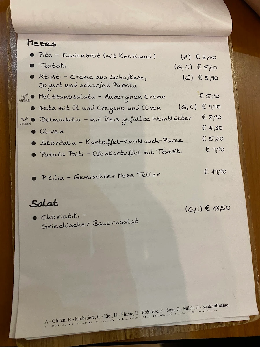 Speisekarte photo 2