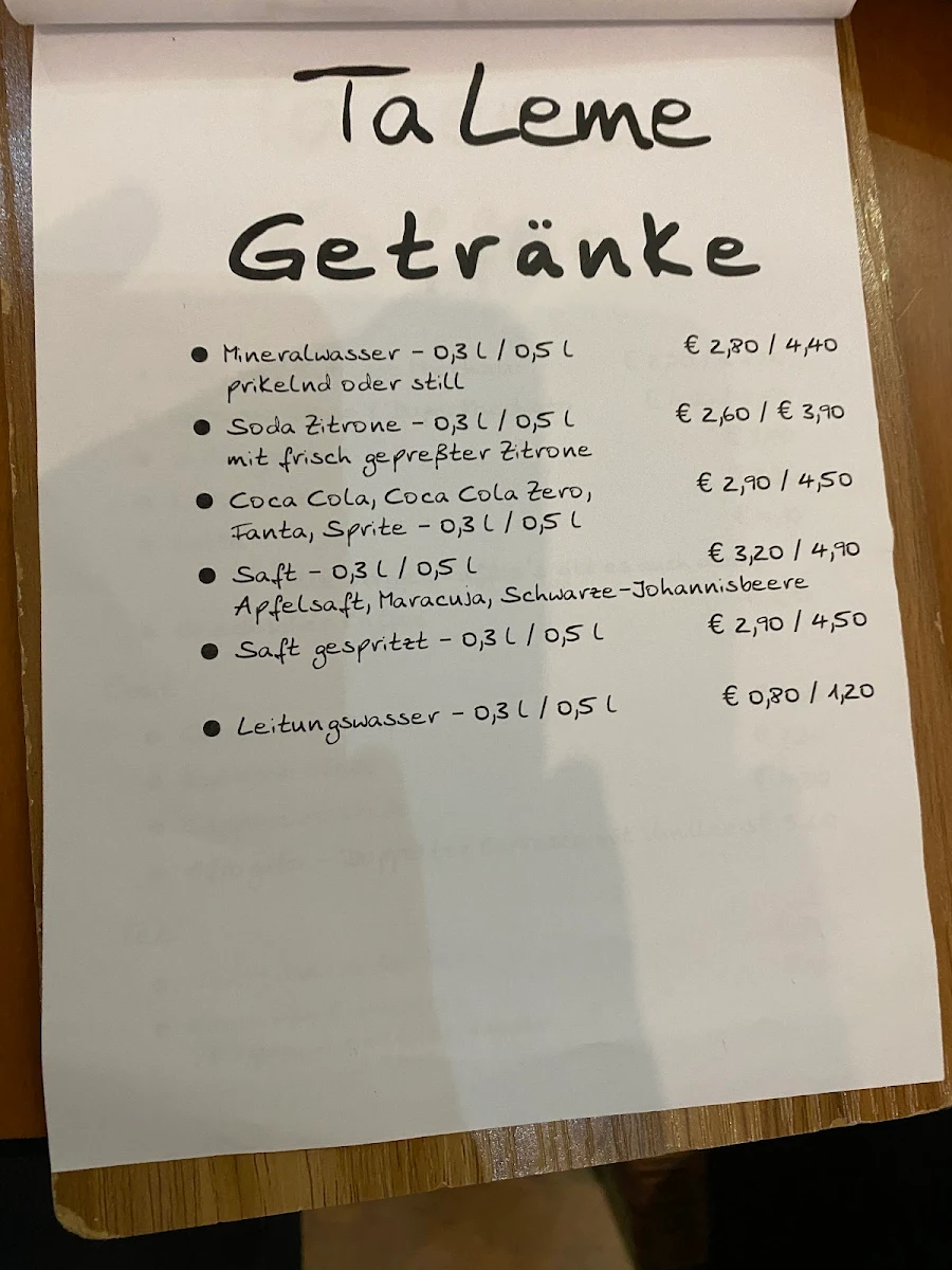 Speisekarte photo 3