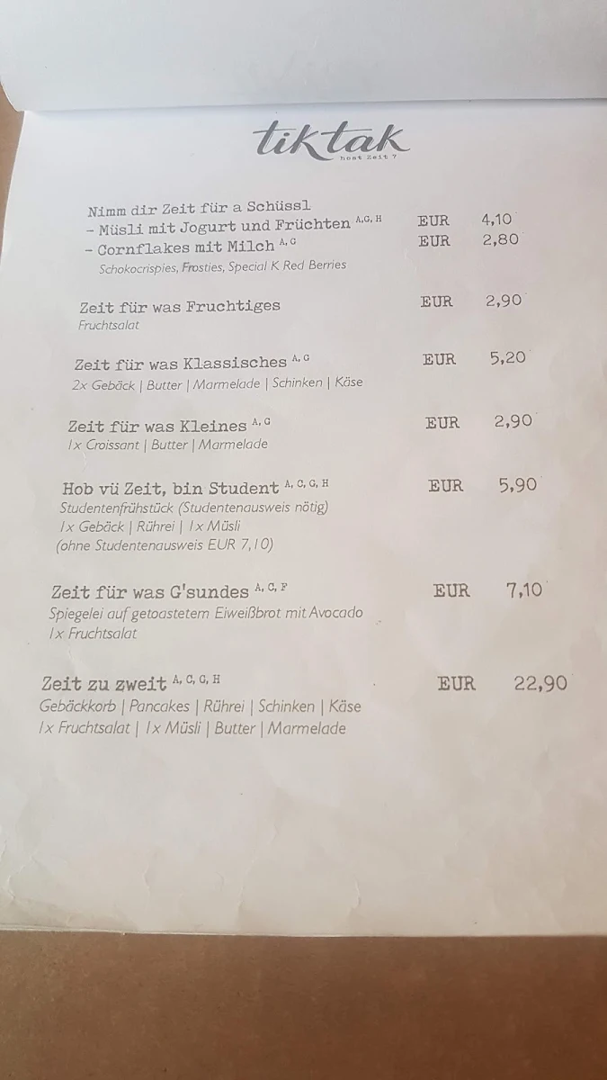 Speisekarte photo 6