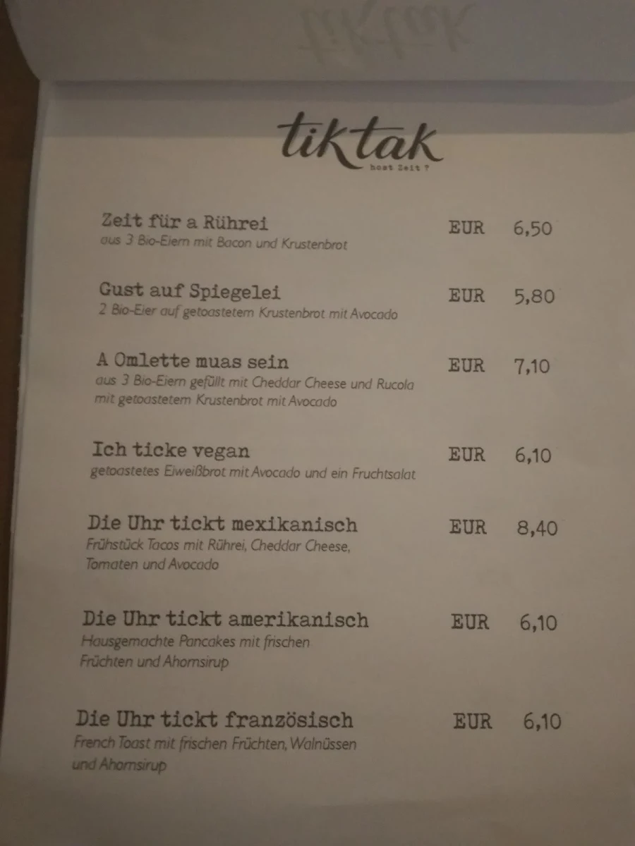 Speisekarte photo 8