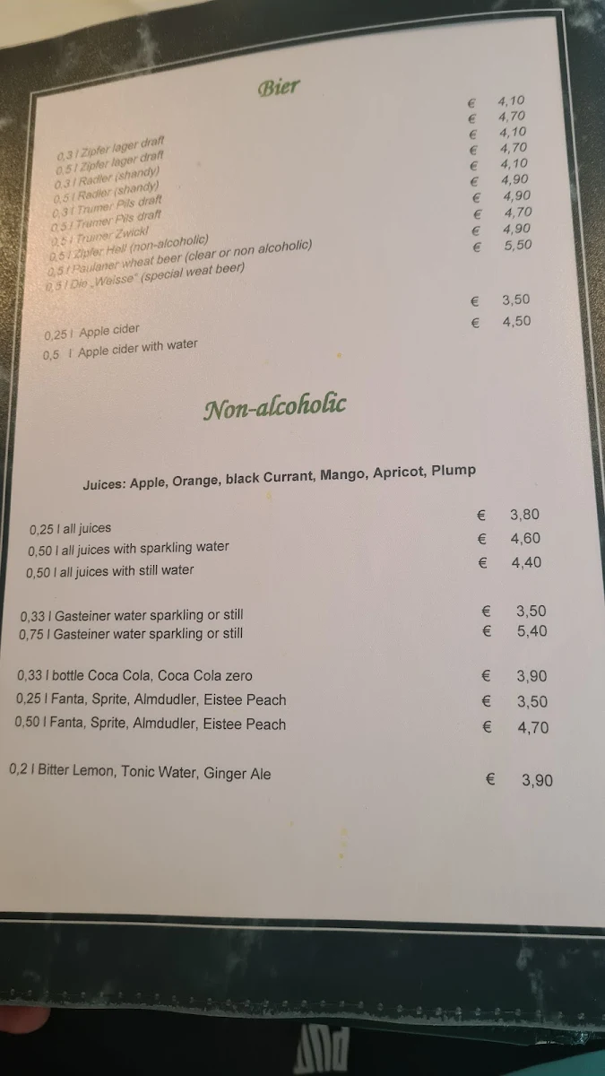 Speisekarte photo 6