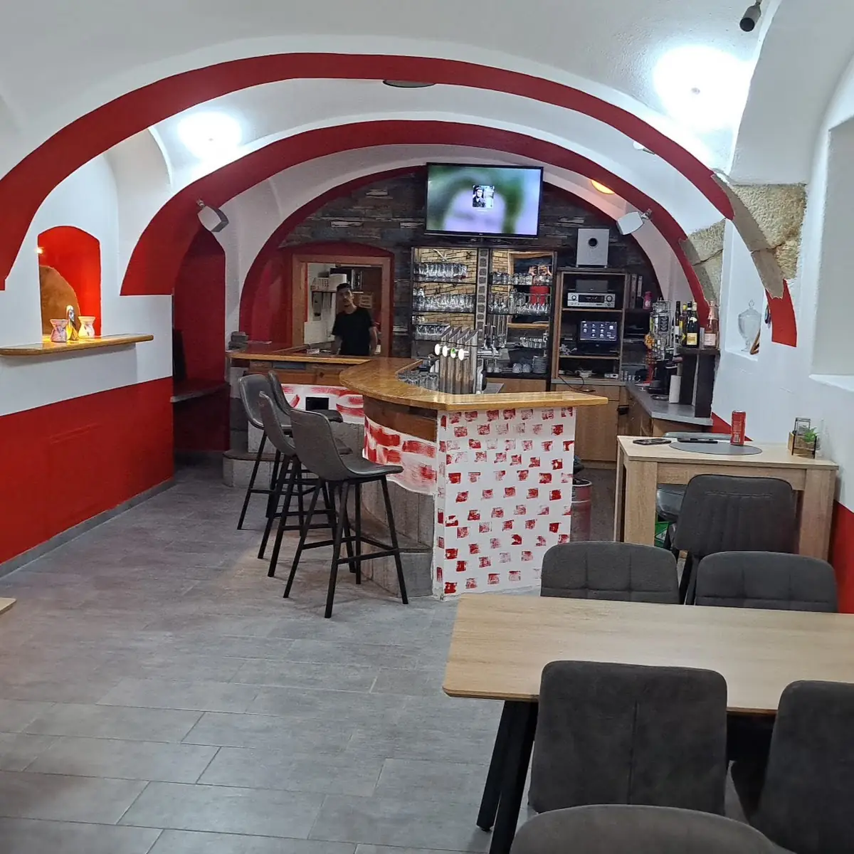 Atmosphäre, Pizzeria Neumarkt