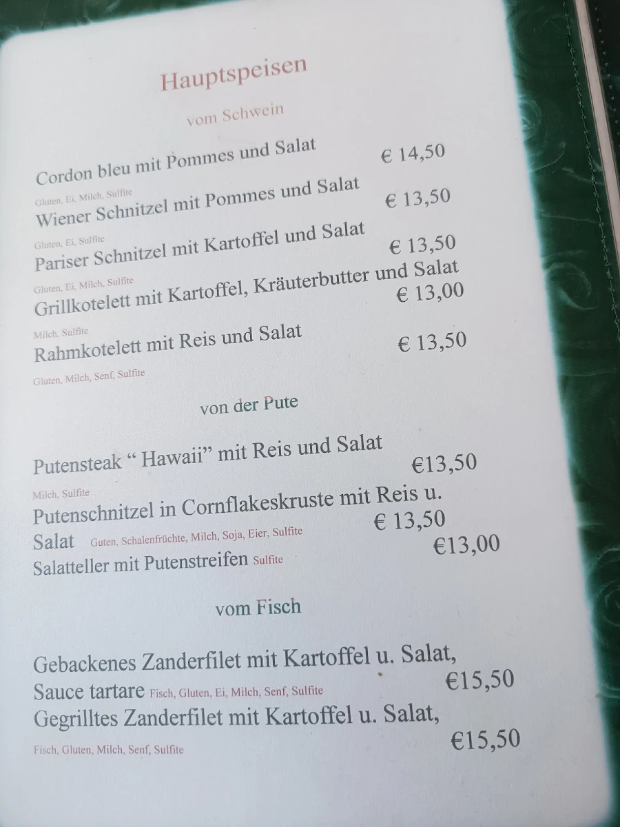 Speisekarte photo 1