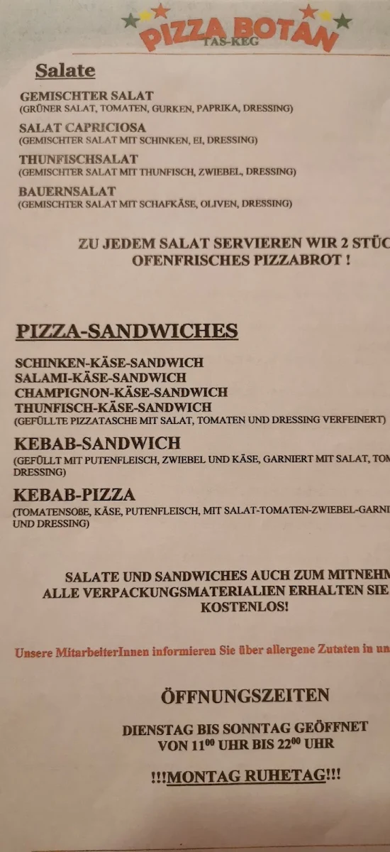 Speisekarte photo 1