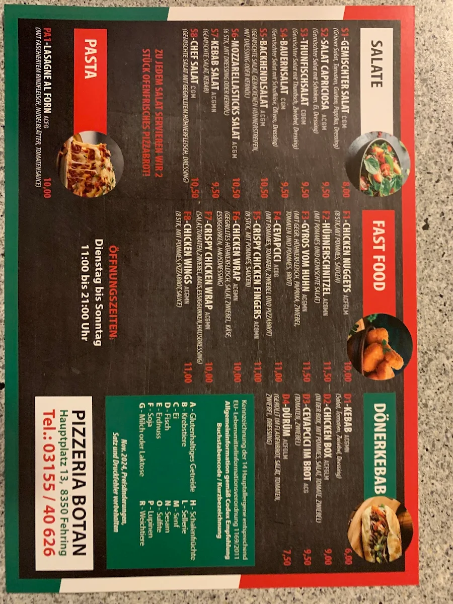 Speisekarte photo 3