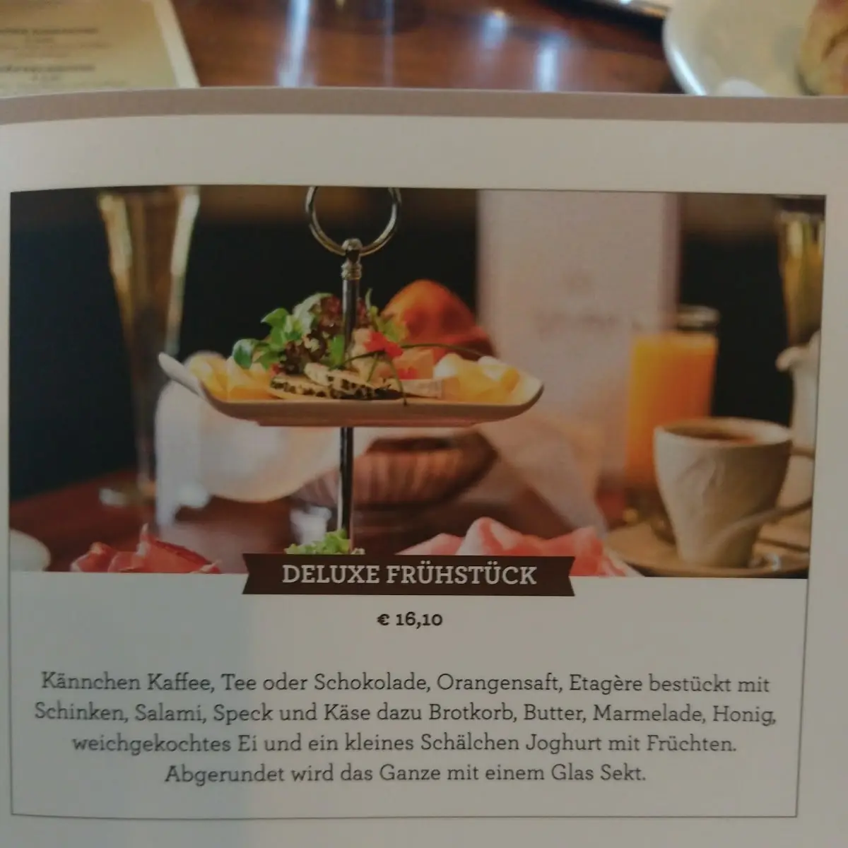 Speisekarte photo 2