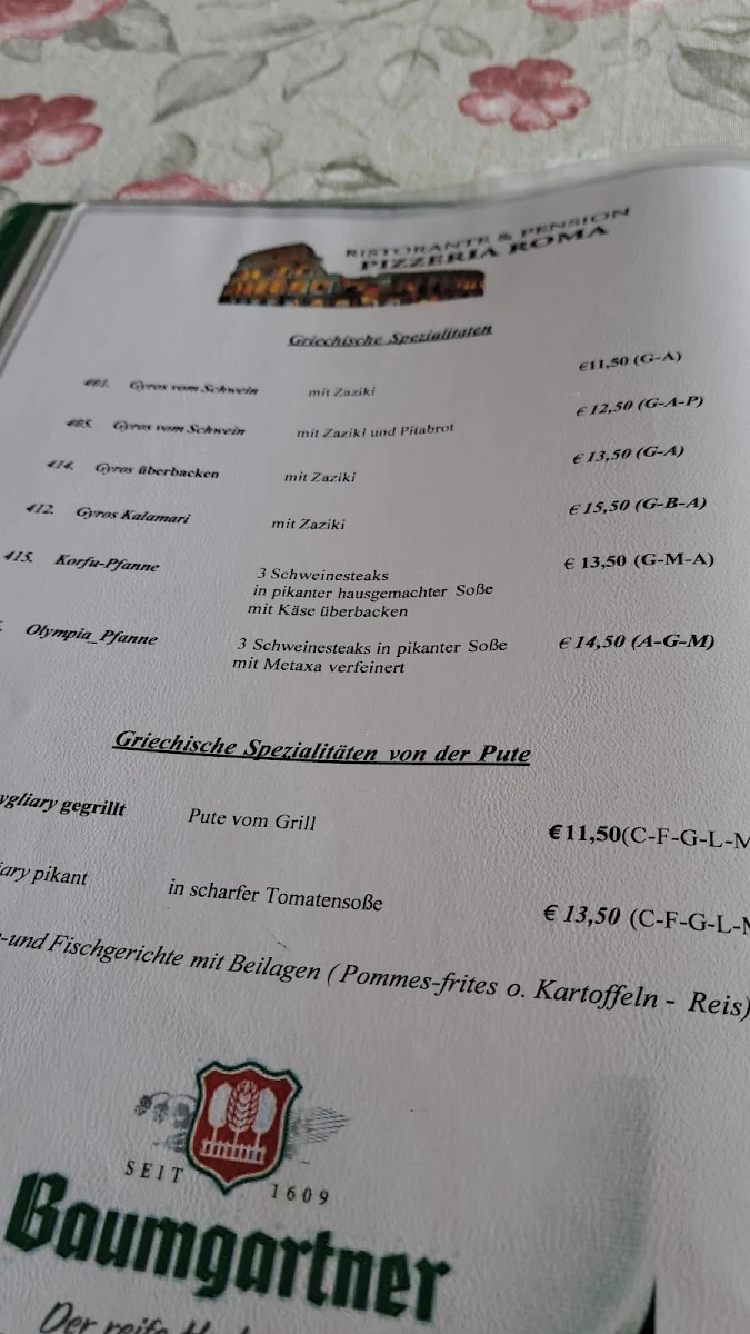 Speisekarte photo 1