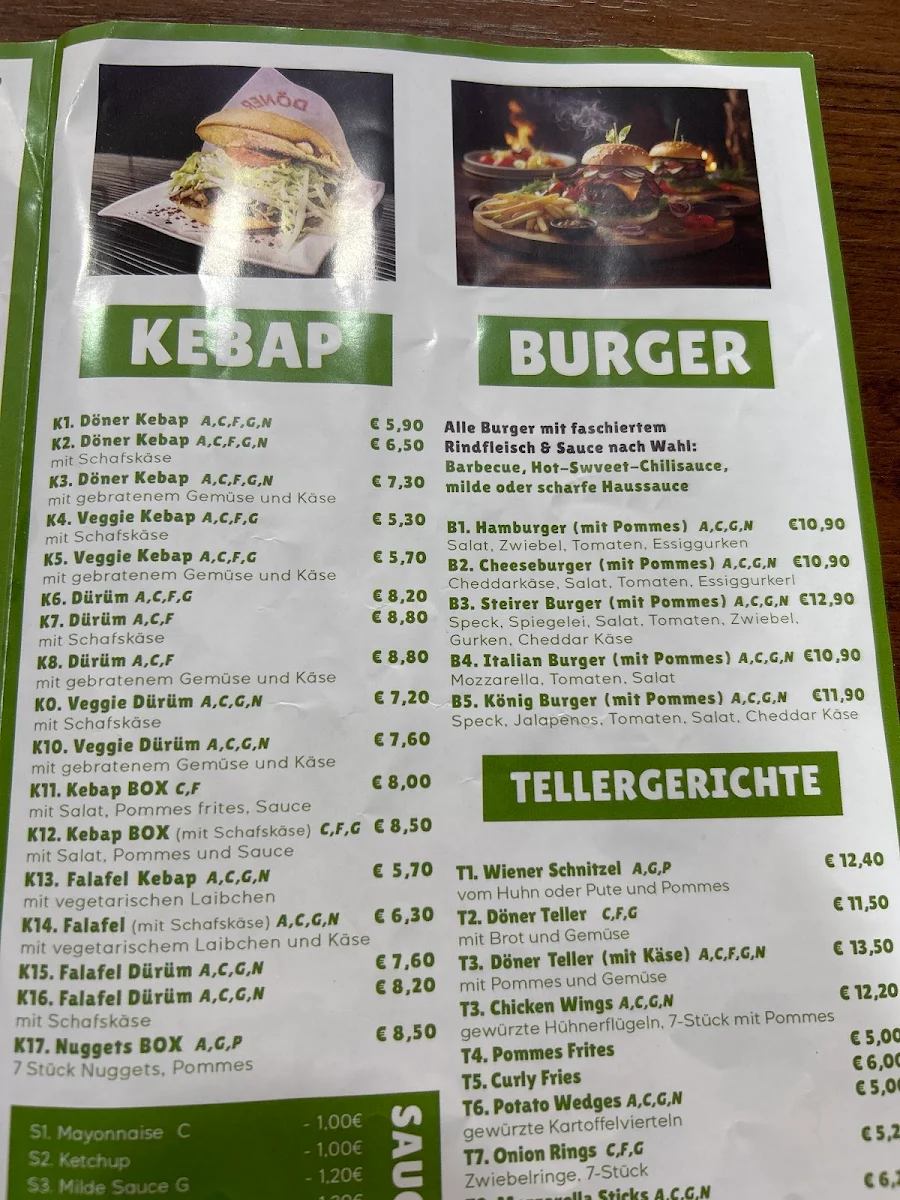 Speisekarte photo 4