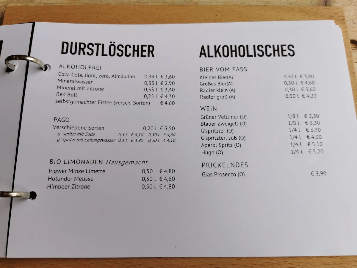 Speisekarte photo 5