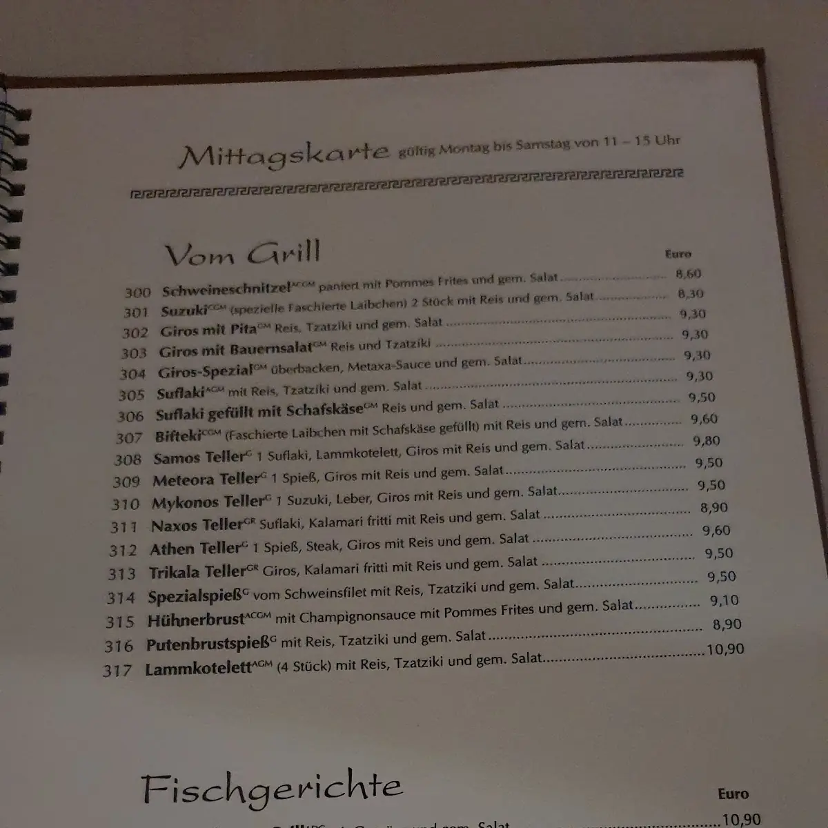 Speisekarte photo 5