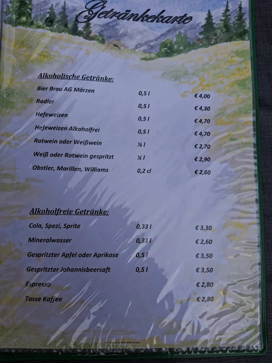 Speisekarte photo 2