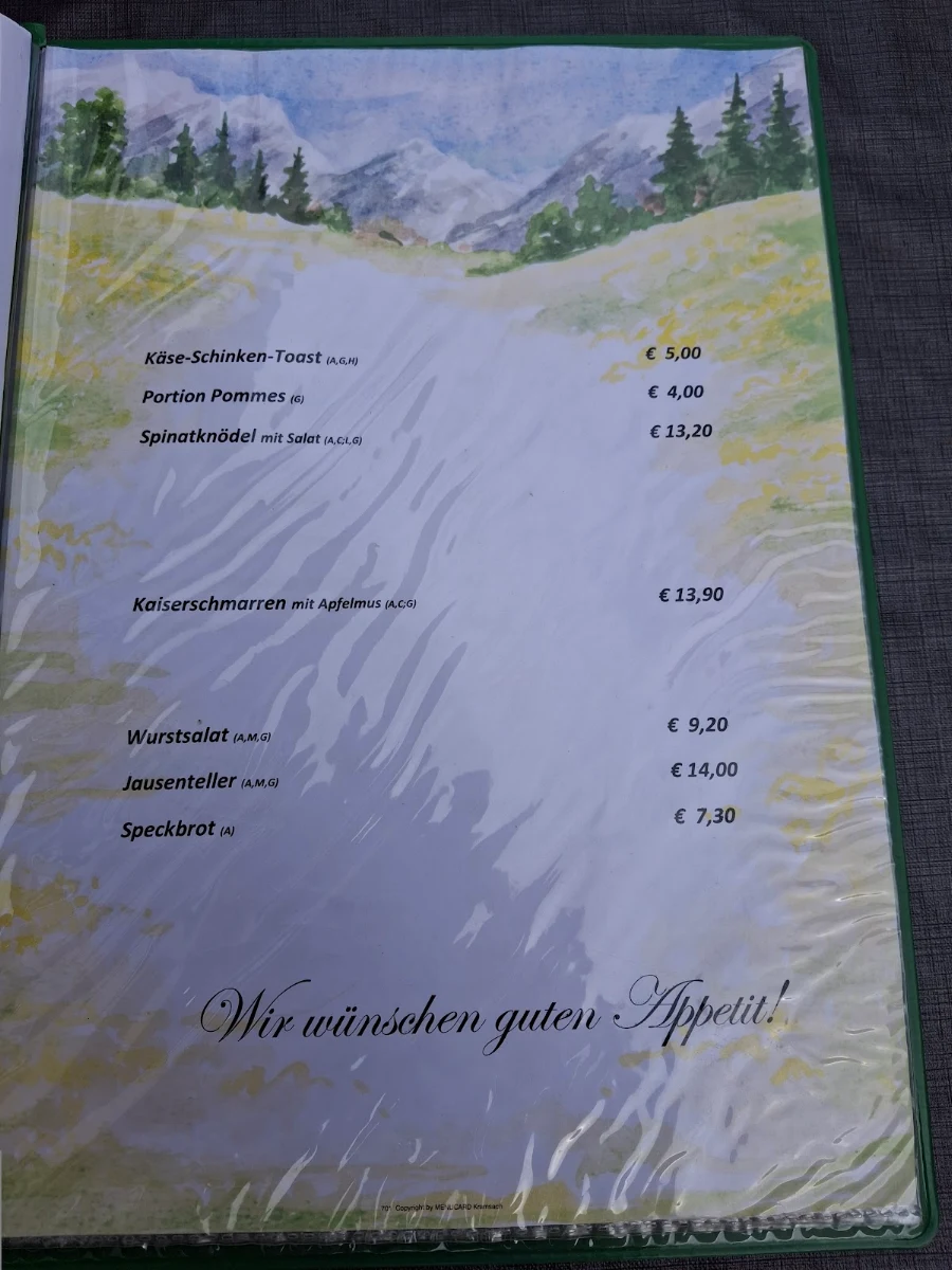 Speisekarte photo 3