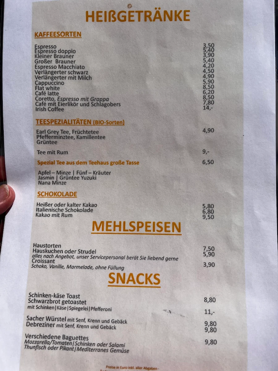 Speisekarte photo 3