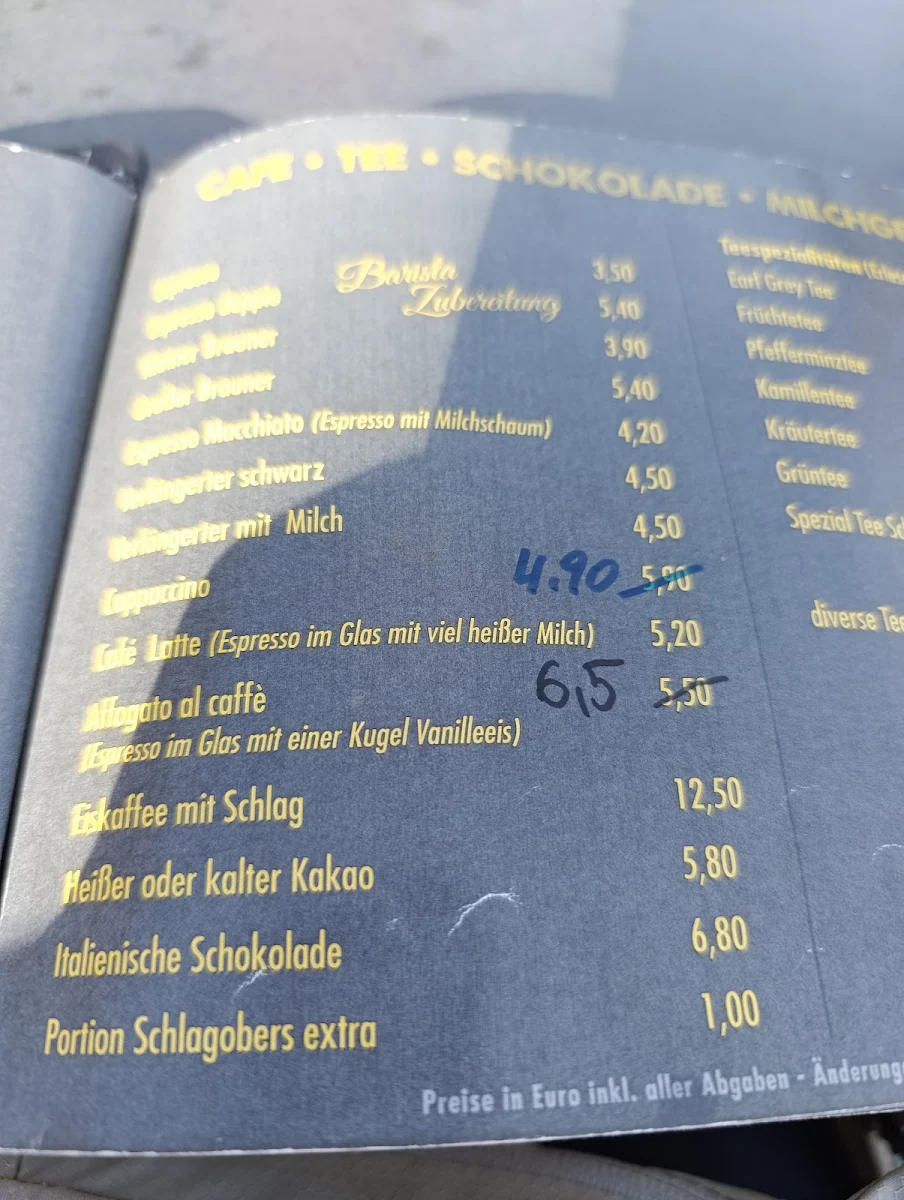 Speisekarte photo 5