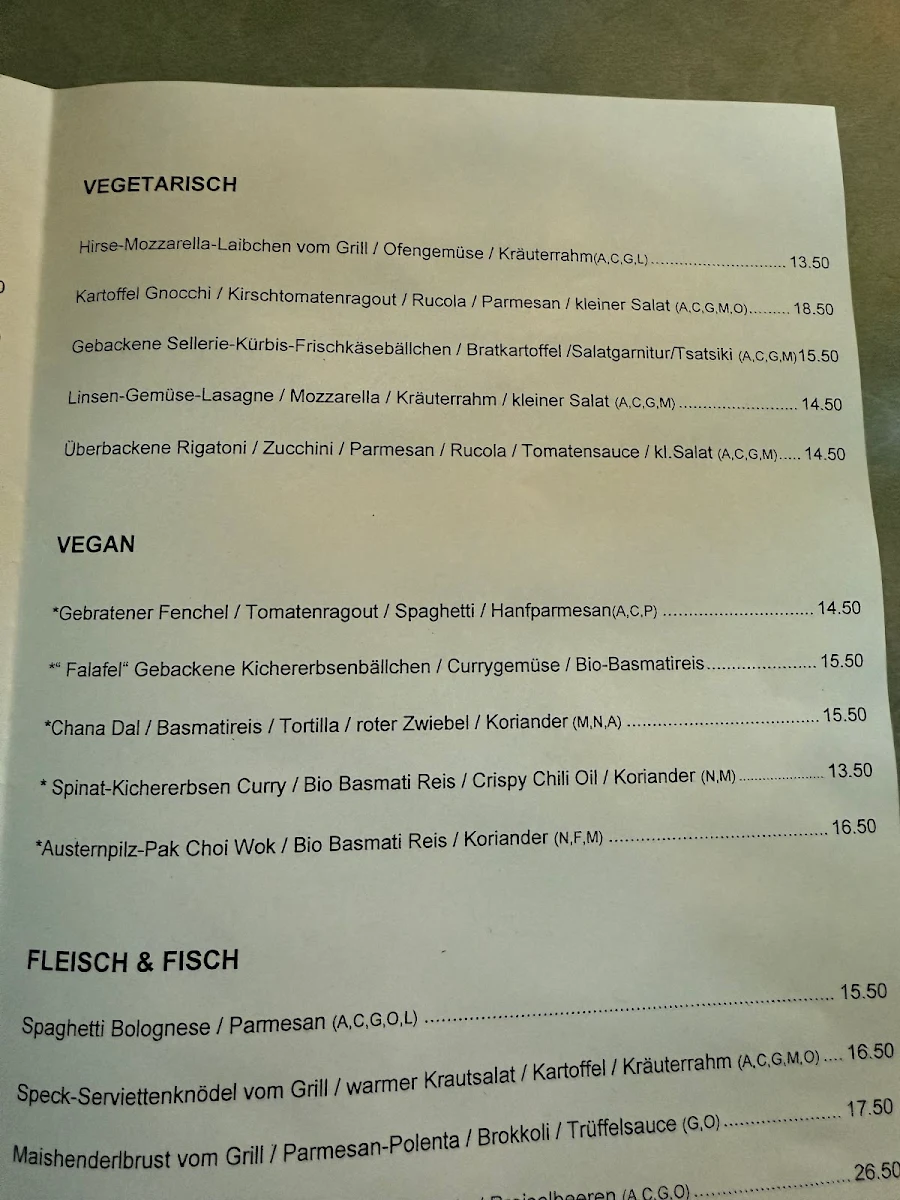 Speisekarte photo 3