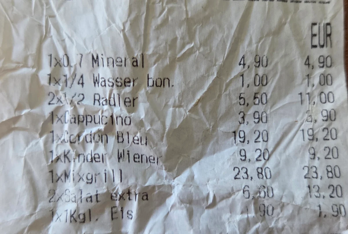 Speisekarte photo 2