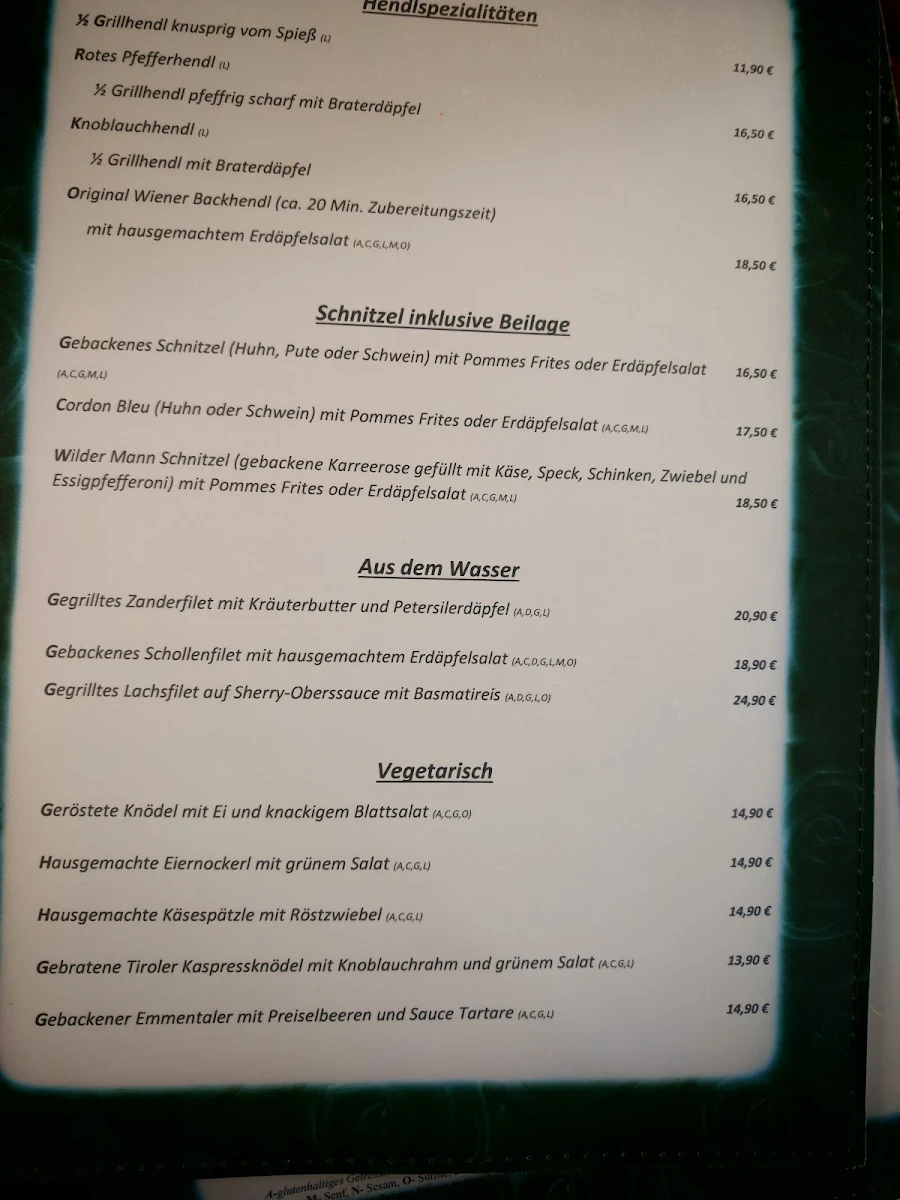 Speisekarte photo 6