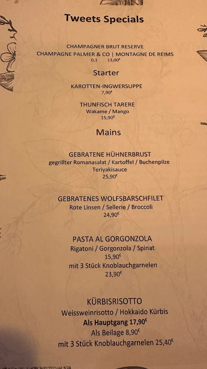 Speisekarte photo 1