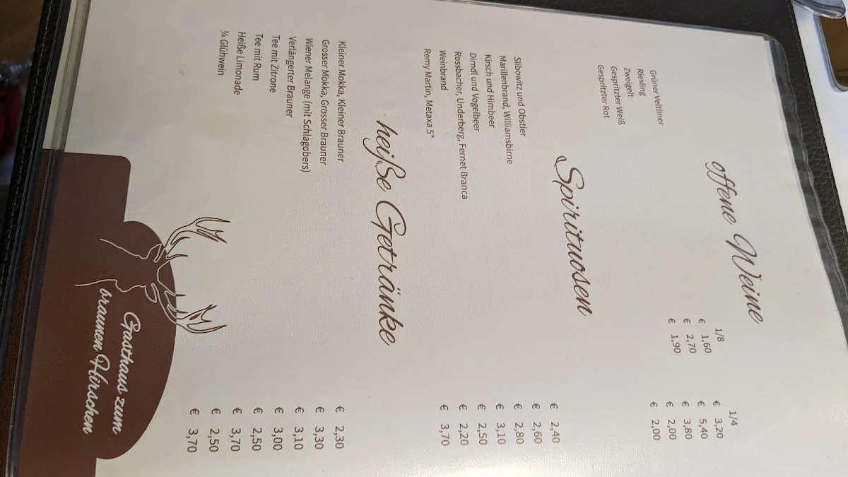 Speisekarte photo 2
