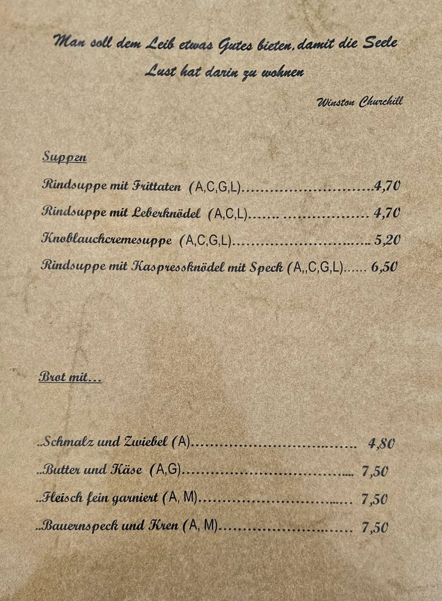 Speisekarte photo 3
