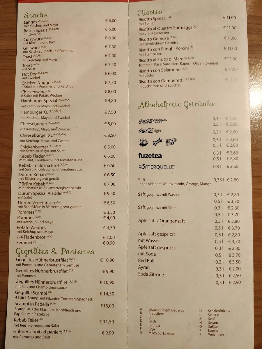 Speisekarte photo 2
